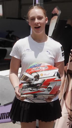 F1 Academy on Instagram: "Trust the timing. 💭 Aurelia Nobels shares the personal stories that make up her bespoke racing helmet design. 🙌 🇧🇷 #F1Academy"