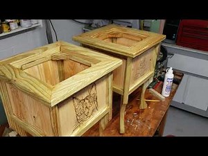 Build a Decorative Plant Stand from scrap wood.