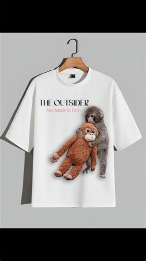 T-Shirt Design of viral monkey Tutorial. #design