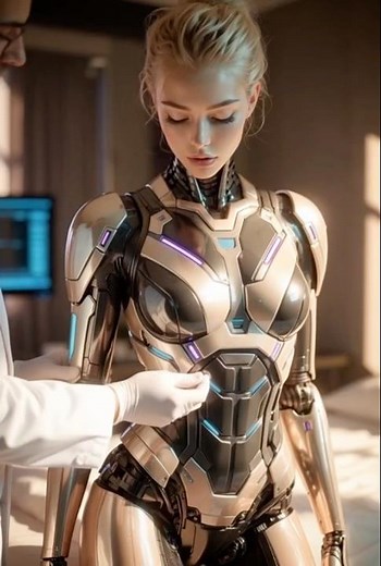 Testing AI Humanoid Robot Girl #ai #girl #robot