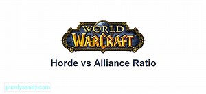 Horde vs Alliance Ratio In WoW: Hva er forskjellen