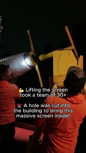 New IMAX Screen Installation at Harkins Arizona Mills | #IMAX #Movie
