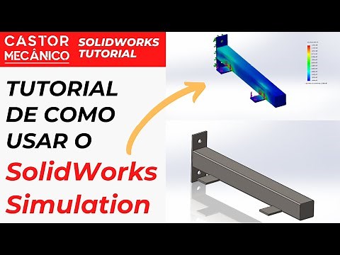 Solidworks Simulation Aprenda Como Funciona na Prática | SolidWorks Tutorial