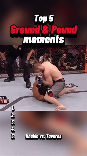 Top 5 Ground & Pound Moments in MMA History