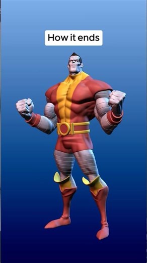 Colossus 3D Sculpt | How It Starts / How It Ends #zbrush #art #3d #digitalart #marvel #xmen #cg