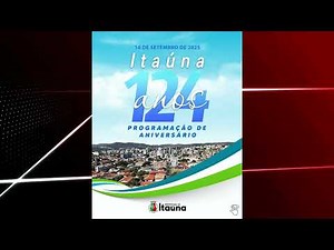 Itaúna celebra 124 anos com programação cultural