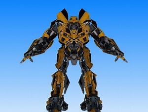Transformers: Dark of the Moon - Bumblebee – Papercraft
