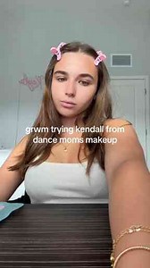 Grwm Trying to Do Kendall from Dance Moms Makeup