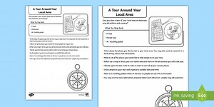 A Tour Around Your Local Area Activity