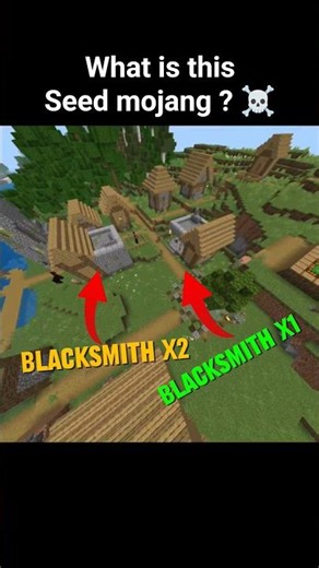 Minecraft BlackSmith Seed ☠️