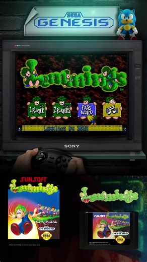 🎮 Lemmings (1992) – Sega Genesis 🎬 Intro & Demo Lemmings es un icónico puzzle donde debes guiar a pequeñas criaturas, los lemming, a la salida de cada nivel evitando trampas y peligros. Para lograrlo, asignas habilidades como construir, excavar o bloquear, convirtiendo cada nivel en un reto de lógica y planificación. 🗓️ Release 1992 Sega Genesis 🕹️ Género Puzzle / Estrategia 🏢 Desarrollador DMA Design 📢 Publisher Psygnosis #Genesis #Lemmings #Retro #Puzzle #90s