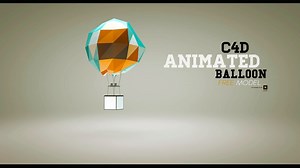 CINEMA4D MODEL (ANIMATED BALOON)