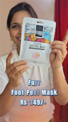 "I Didn't Think This Would Work!" 😱 Furr Foot Mask Shocked Me🦶 #FootCare #Furr #FootPeelMask #shorts