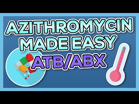 Azithromycin (Zithromax) Nursing Drug Card (Simplified) - Pharmacology