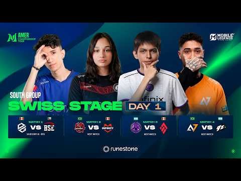 LIVE 🔴 | MCT AMER South Group | Swiss Stage | Day 3 – (EN)