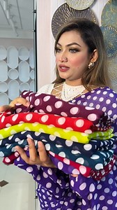 Ball print Saree ❤️ | Mimosa Boutique