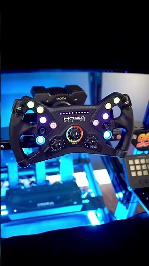 MOZA KS Lenkrad & MOZA R9 V3 Direct Drive Wheel Base & MOZA SR-P Pedale #moza #mozaracing #simracing