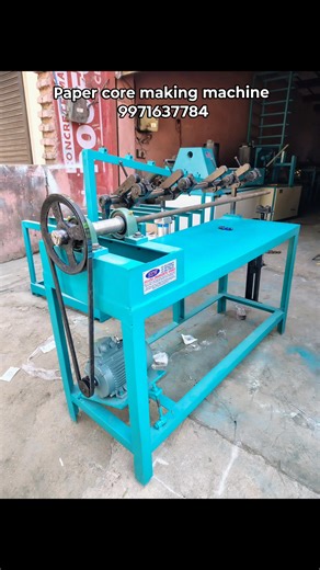 Paper core making machine Contact number - 9971637784 | Sharmaengineering Works