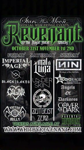 1.7K views | Imperial Age ✨️ Whitby Goth Weekend ✨️ Stars And Moon Productions ✨️Royal Whitby Events | Revenant | Facebook