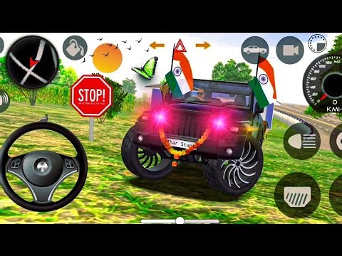 Dollar (Song) Modified Mahindra Thar😈 || Indian Car Simulator 3D || Android Gameplay Cars 3D #Games