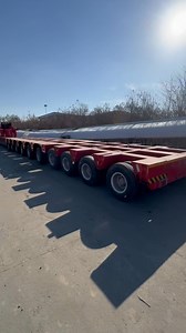 #Low flatbed trailer | Chinese semi-trailer manufacturing plant