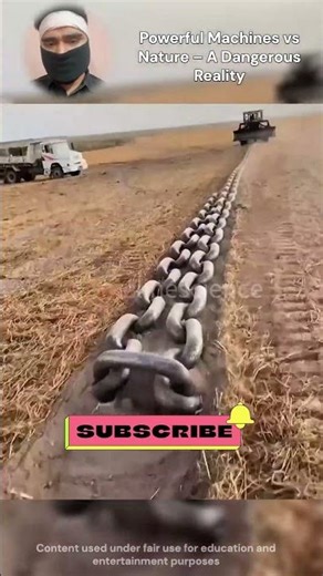Powerful Machines vs Nature – A Dangerous Reality #deforestation #Bulldozer #nature