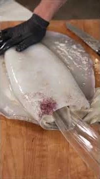 Cooking A Giant Squid with ‪@NickDiGiovanni‬ ‪@NicksKitchen‬