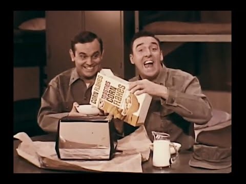 Post Toasties Corn Flakes Cereal Commercial ('Gomer Pyle,' Mid-1960s)