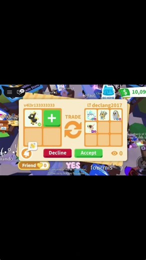 Part 1!! Trading my mega unicorn #foryou #adoptme #adoptmeroblox #fyp #adoptmetrades