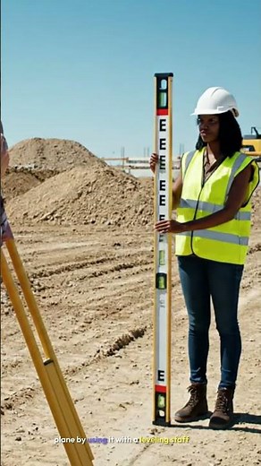 What is a Dumpy Level? 🏗️ Surveying Basics #Shorts