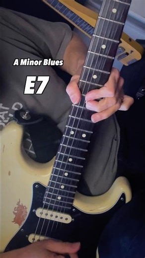 A minor Blues guitar licks | SRV style 🎸