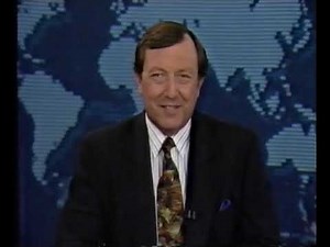 Australian late-night News TV Show - Nightline with Jim Waley 1993