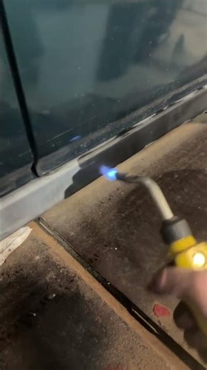 How To Fix Gray Faded Plastic With A Torch #automobile #mechanic #car