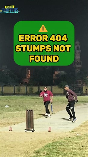 COMEDY OF ERROS 🎮❌ Error 404 Cricket Fail 😂 #shorts #cricket