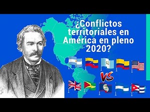 🇦🇷🇻🇪🇬🇹🇳🇮🇨🇺5 TERRITORIAL CONFLICTS in AMERICA current in 2020 🇬🇧🇬🇾🇧🇿🇨🇴🇺🇸 - Sebas's Map