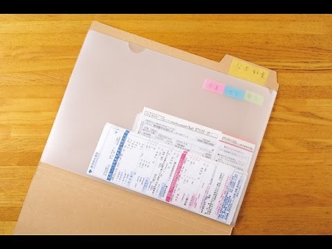 【DIY】めっちゃ便利！”クリアファイル”が意外なものに使える♪～Clear file～