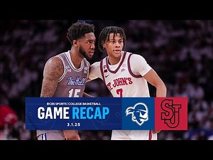 No. 7 St. John's defeats Seton Hall, wins 2nd ever outright Big East title | Game Recap