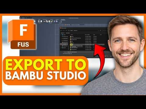How To EXPORT Fusion 360 To Bambu Studio (EASY) 2026