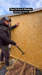 2.5M views · 4.3K reactions | How To Cut A Window Out Like A PRO #How #lifehacks #howto #doityourself #diy #hack #reels #build | The Home Improvements Channel Uk | Facebook