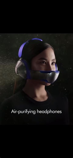 Did Dyson just launch air-purifying headphones???? What do you think of this? #wimtech #technews #newsph #techtok #dyson #airpurifyer video from Dyson's Instagram