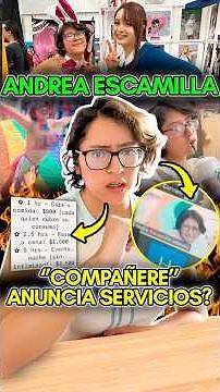 COMPAÑERE goes viral for announcing her services! #Shorts #Compañere #AndreaEscamilla #News