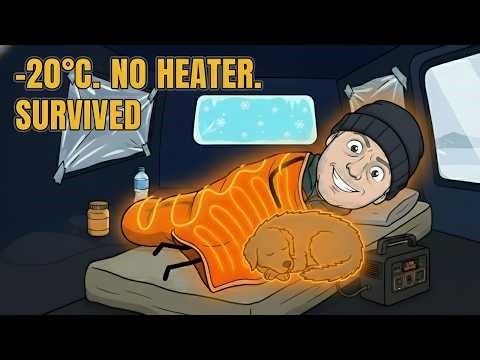 How Homeless People Sleep in a Car Without a Heating System