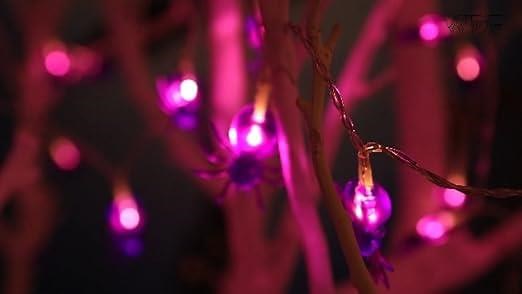 Halloween Spider String Lights
