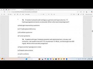 Endocrinology test with explanation by Dr Abdul Basit