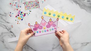 Follow the link for your own printable crowns. These would be perfect for parties, play time or anytime! https://thecraftingchicks.com/printable-kings-and-queens-crown-free-printable/ | Crafting Chicks | Facebook