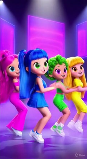 Our Cartoon Crew Is Back With Another Dance 💃✨