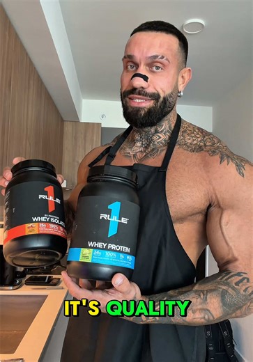 Training is important. But nutrition is the base. If the ingredients aren't quality, the results won't be either. I use @Rule One Proteins protein powder 3-4 times a day as one of my main ingredients - clean formula, great taste, fast recovery. Fuel your body right. It shows. #giant #healthy #r1athlete #motivation #transformation