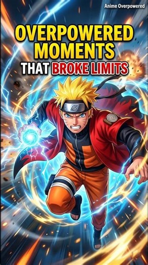 Naruto Uzumaki Overpowered Moments That Broke Limits #Shorts
