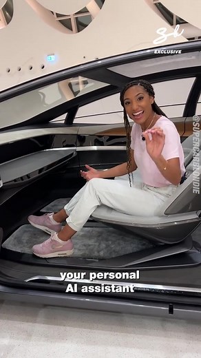 Innovative Audi AI:con Concept Car Without Steering Wheel or Pedals