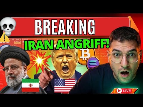 ⚠️🚨 NOTFALL: IRAN WIRD ANGEGRIFFEN! - EXPLOSIONEN! - BITCOIN CRASHT!